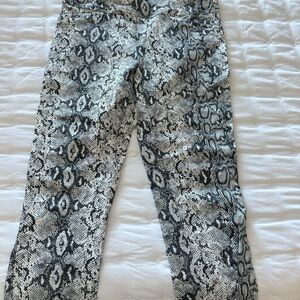 Women's Snake Print Jeans